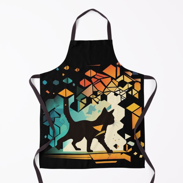 Item preview, Windswept Portrait: Mosaic Fragmentation - Cat designed and sold by ArtStile.