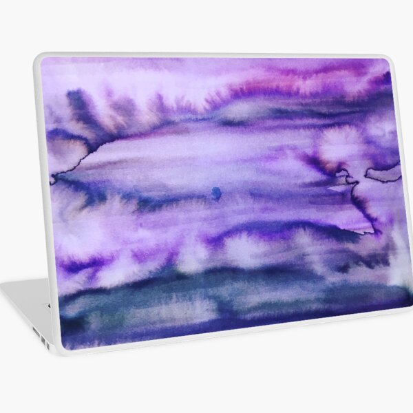 Power Purple Laptop Skin