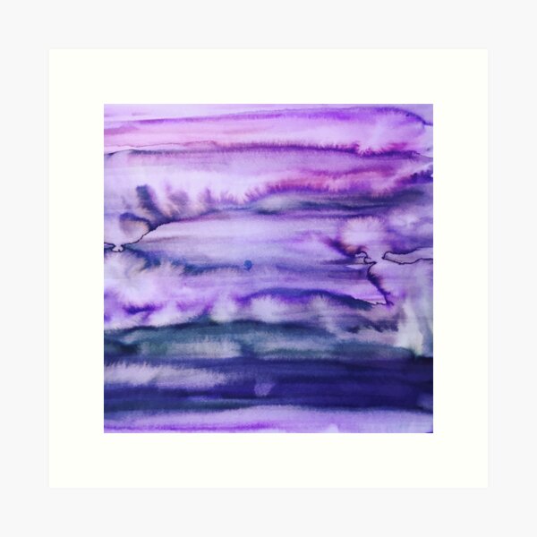 Power Purple Art Print