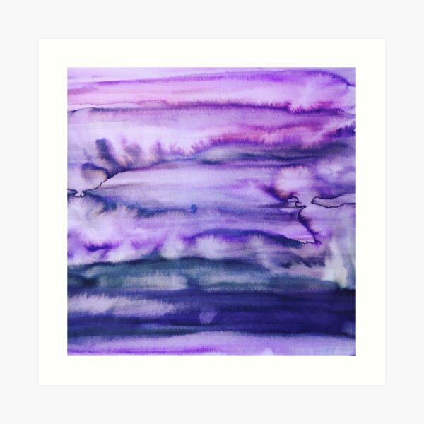 Power Purple Art Print
