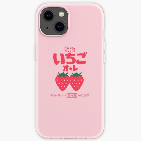 Strawberry Milk iPhone Soft Case