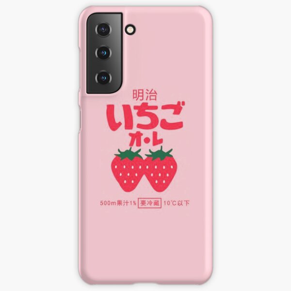 Strawberry Pink Donuts Phone Case iPhone Models Samsung 10, Google Pixel 3 