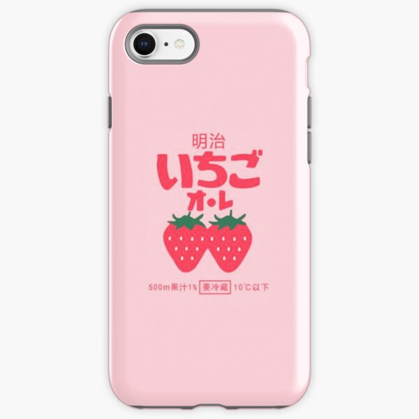 Strawberry Milk iPhone Tough Case