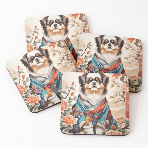 Item preview, Adorable Chinese Shih Tzus Family Portrait Art designed and sold by Sandydesign.
