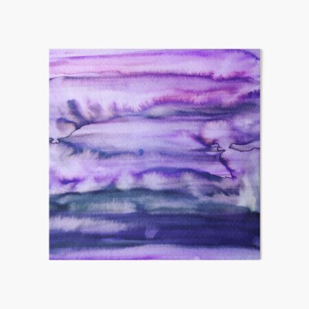 Power Purple Art Board Print