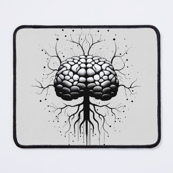 Item preview, Abstract brain schematic designed and sold by LazyLifestyle.