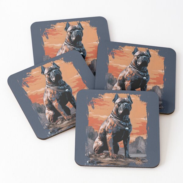 Item preview, Cane Corso dog watercolor graphic designed and sold by Hisirdoux.