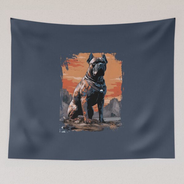 Item preview, Cane Corso dog watercolor graphic designed and sold by Hisirdoux.