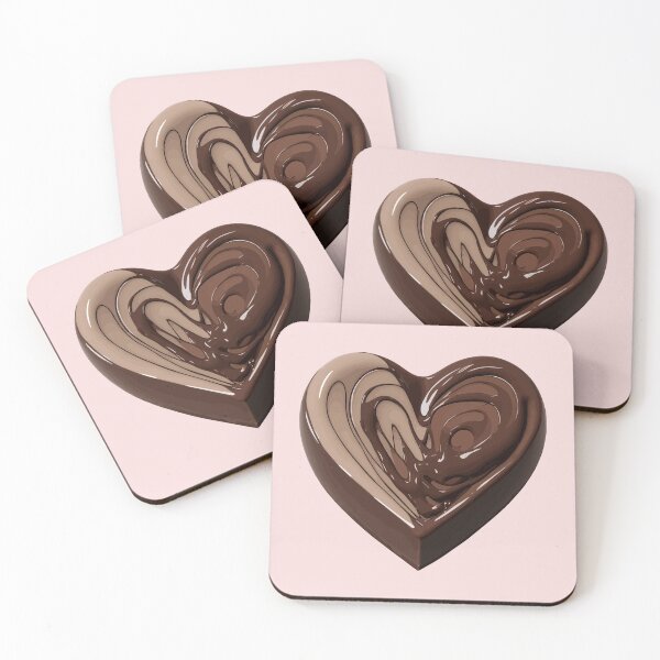 Item preview, Chocolate Heart 4 designed and sold by LaloParker.