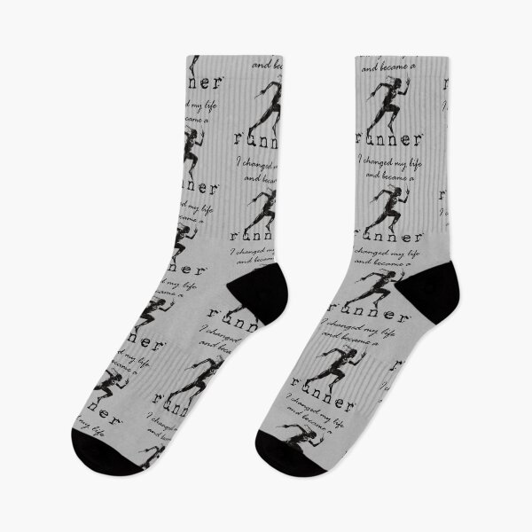 Item preview, I changed my life and became a runner, a great gift for running lovers and fitness  designed and sold by abdelhak2005.