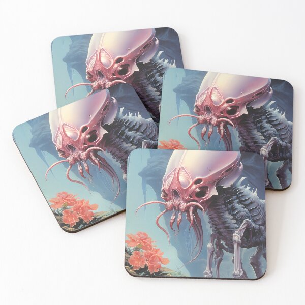 Item preview, Alien Looking at the Lonely Flowers designed and sold by Je-we.