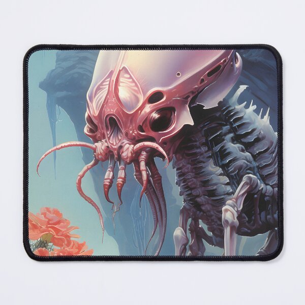 Item preview, Alien Looking at the Lonely Flowers designed and sold by Je-we.