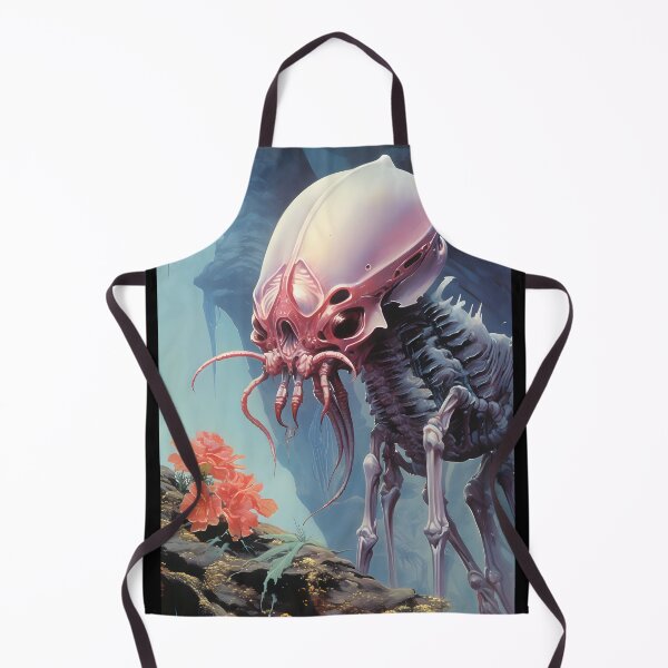Item preview, Alien Looking at the Lonely Flowers designed and sold by Je-we.