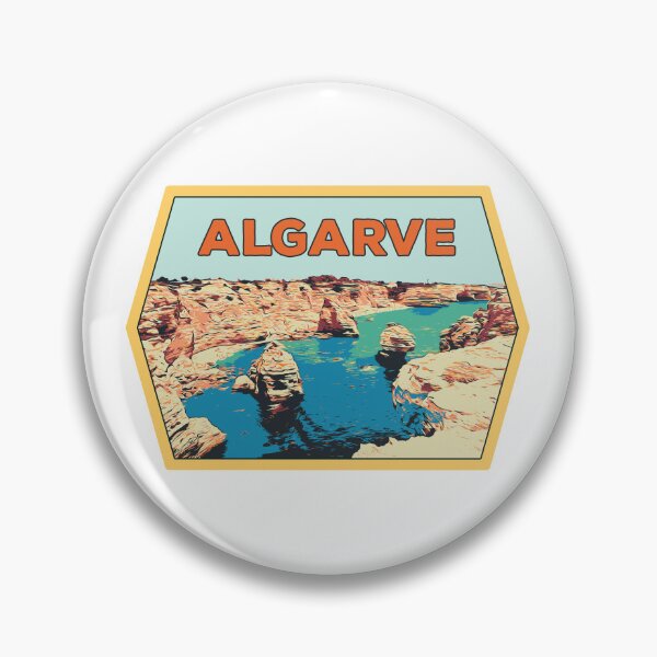 Artikelvorschau, Die wunderschönen Klippen der Algarve | Fesselnde Küstenillustration aus Portugal entworfen und verkauft von Lemomo-artworks.