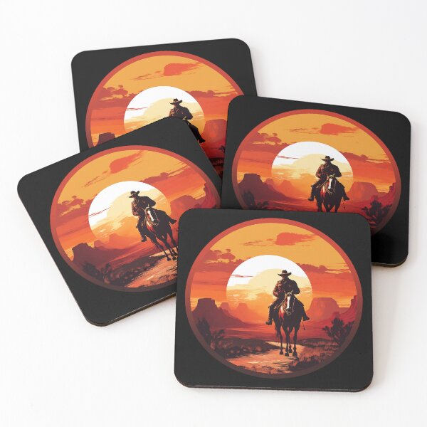 Item preview, Traditional cowboy on a horse red canyon designed and sold by Selfion.