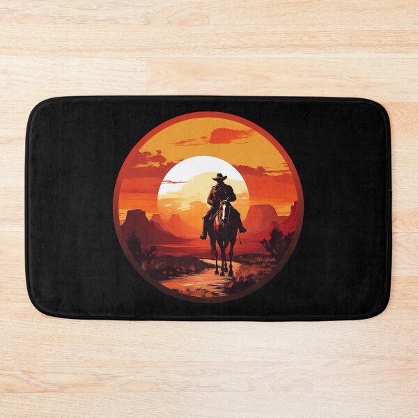 Item preview, Traditional cowboy on a horse red canyon designed and sold by Selfion.