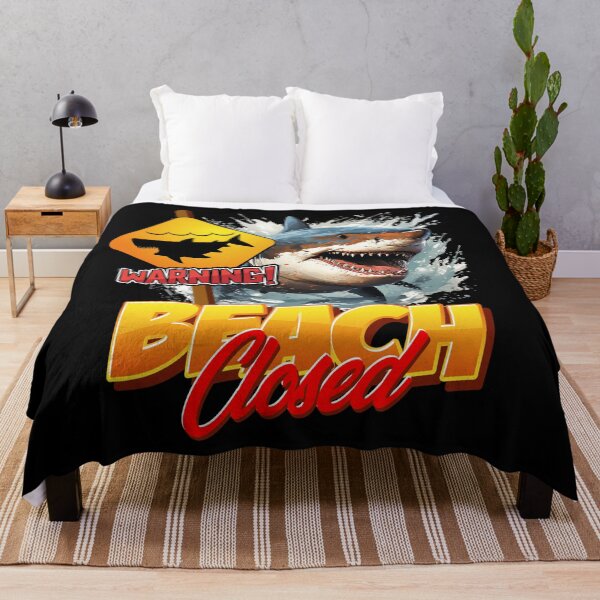 Item preview, BEACH CLOSED DUE TO SHARK SIGHTING designed and sold by JansenGS.