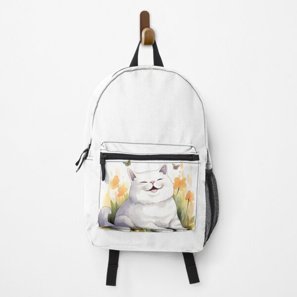 Item preview, Funny Cat cartoon Watercolor No.10 designed and sold by ShioriArt Design.