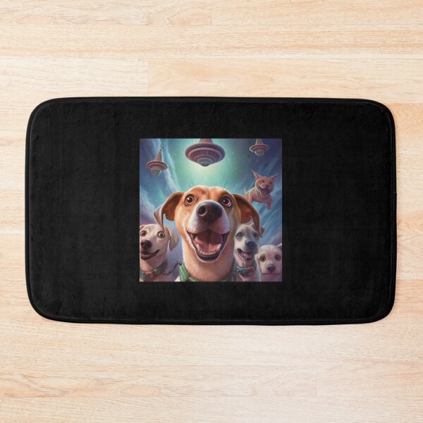 Item preview, Womens Funny DOG Selfie With Ufos designed and sold by EricFreemane.
