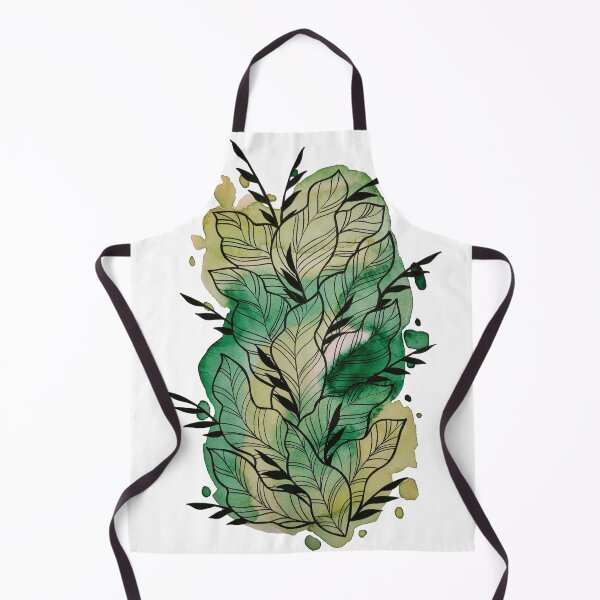 Item preview, Green Watercolor Leafage Ben designed and sold by BEATRIZKOBORI.