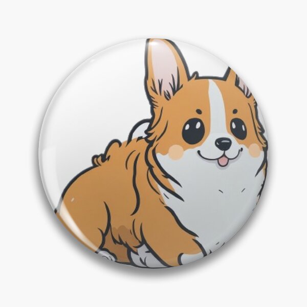 Item preview, Cute FAT Corgi designed and sold by Cannanvisual7.