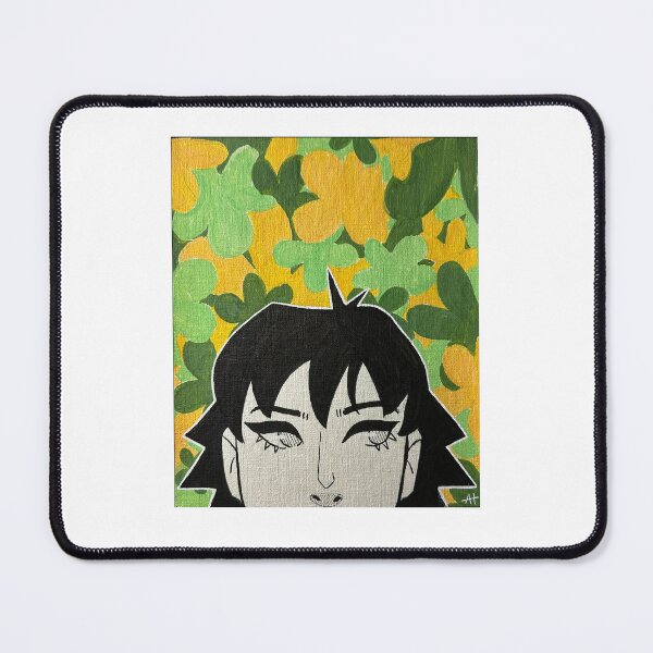 Item preview, Graphic Portrait With Flowers designed and sold by nicespider.