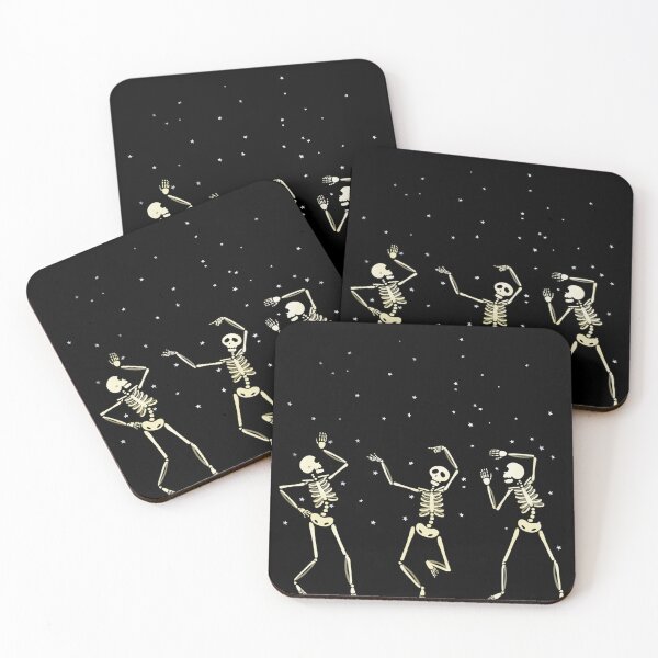 Item preview, Skeletons dancing designed and sold by SkullsToGo.