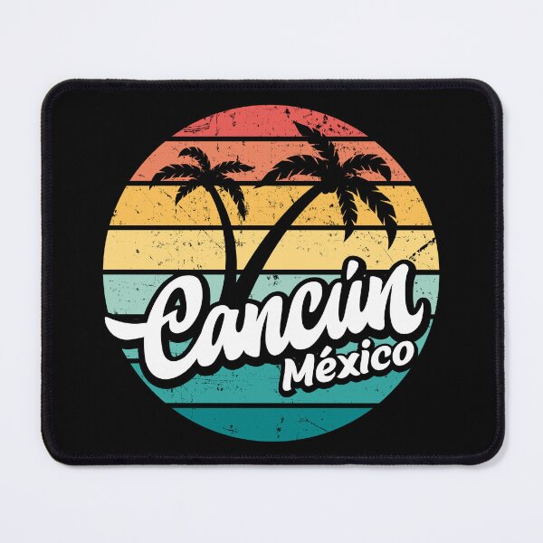 Item preview, Cancun Beach, Mexico retro sunset designed and sold by Pau Baz.