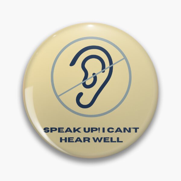 Item preview, Speak up! Hard of hearing design designed and sold by ronmara.