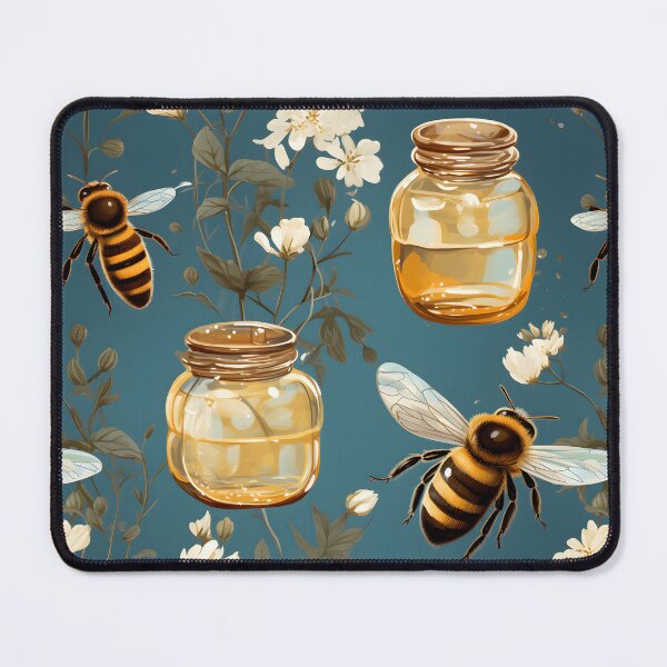 Item preview, Honeycomb and Bee Pattern 23 designed and sold by DigitalPatternx.