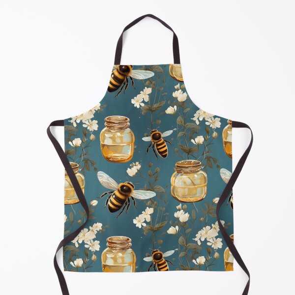 Aperçu de l'œuvre Nid d'abeille et motif d'abeille 23 créée et vendue par DigitalPatternx.