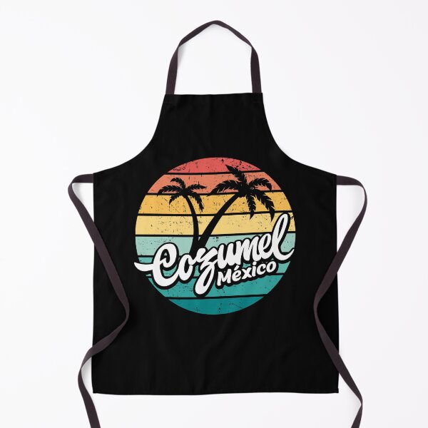 Item preview, Cozumel Beach, Mexico retro sunset designed and sold by Pau Baz.