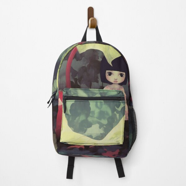Item preview, Japanese Flower Fairy 0.1 - Sheltering Under a Cherry Leaf designed and sold by Oh Halo Berry.