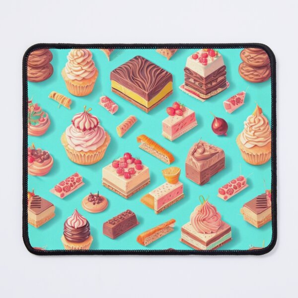 Item preview, Chocolate flavor desserts cake seamless pattern designed and sold by wachasoul.