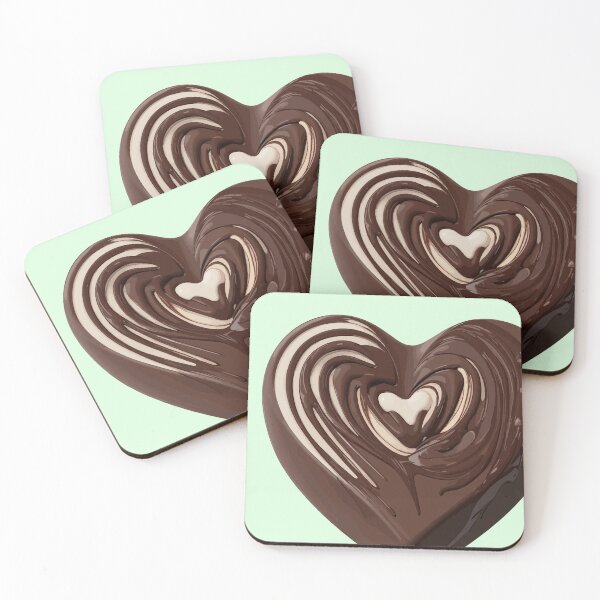 Item preview, Chocolate Heart 5 designed and sold by LaloParker.