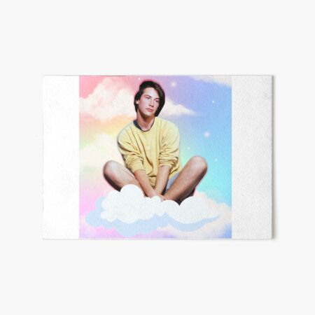 Item preview, Vintage: Der junge Keanu Reeves auf einer Wolke designed and sold by MadeLivelyShop.