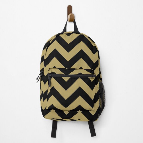 Item preview, Hollywood Regency Chevron Pattern in Black and Gold designed and sold by tonymagnerart.