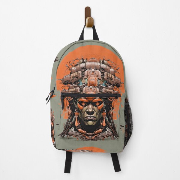 Item preview, Cyberpunk Shaman colorful graphic designed and sold by Hisirdoux.