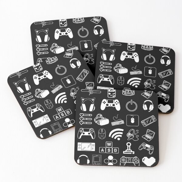 Item preview, Gamer Themed Pattern designed and sold by PinkSyrupWS.