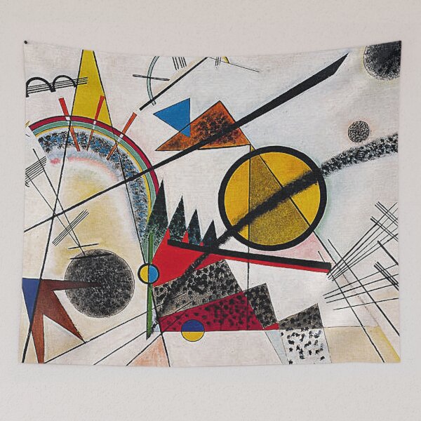 Item preview, Kandinsky | In The Black Square designed and sold by BossyCatHome.