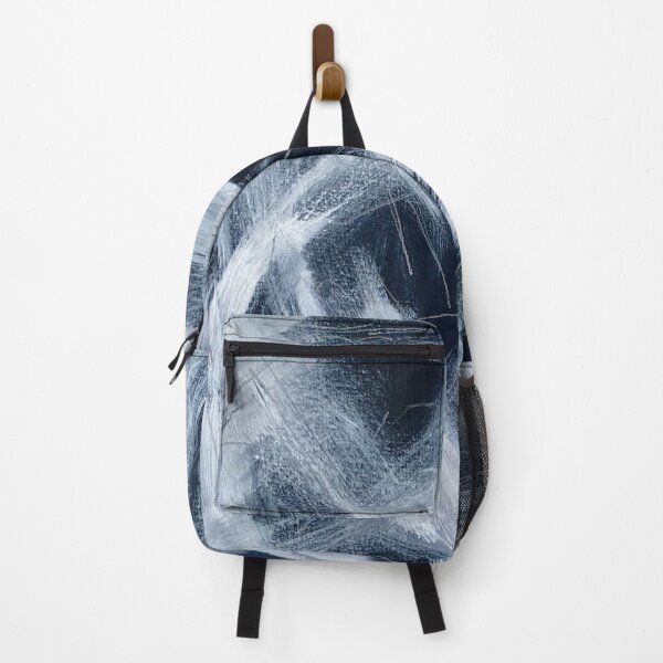 Item preview, Navy and white playful brush stokes designed and sold by Marilena Strambu.