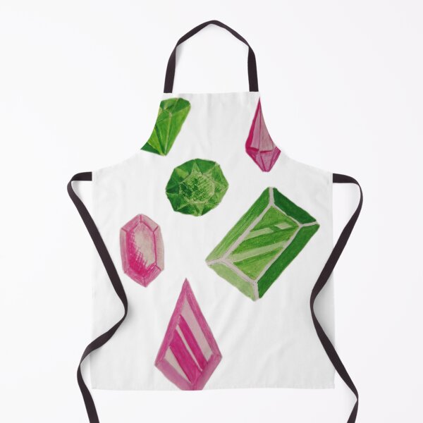 Item preview, Ruby's and emeralds- watercolor painting  designed and sold by JewelsNova.