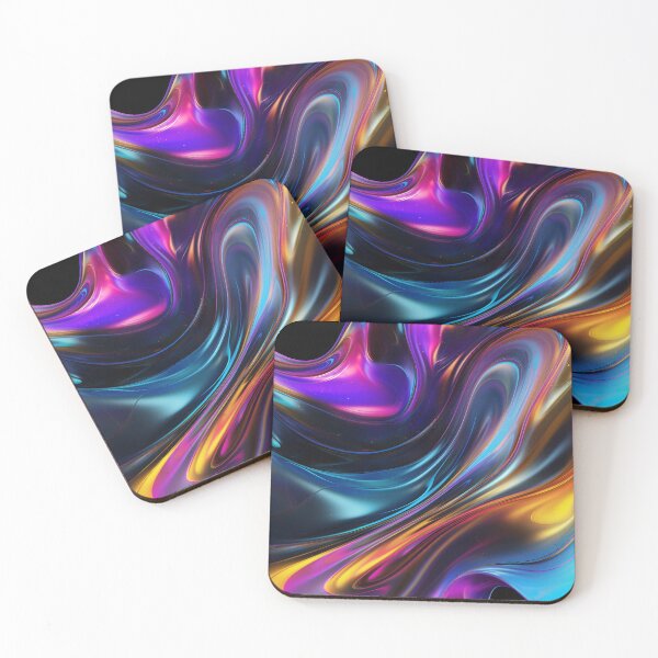 Item preview, 3D Colorful Waves Digital Art | A Stunning and Mesmerizing Piece of Art for Home Decor designed and sold by samuelpinzon.