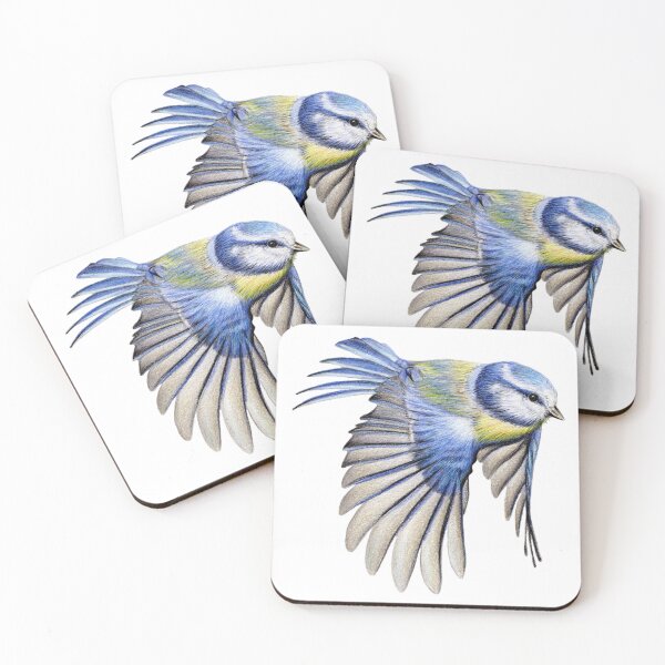 Item preview, Blue Tit Drawing designed and sold by SandraWarmerdam.