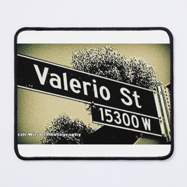 Item preview, Valerio Street, Los Angeles (SFV), California by Mistah Wilson designed and sold by The Street Sign Store.