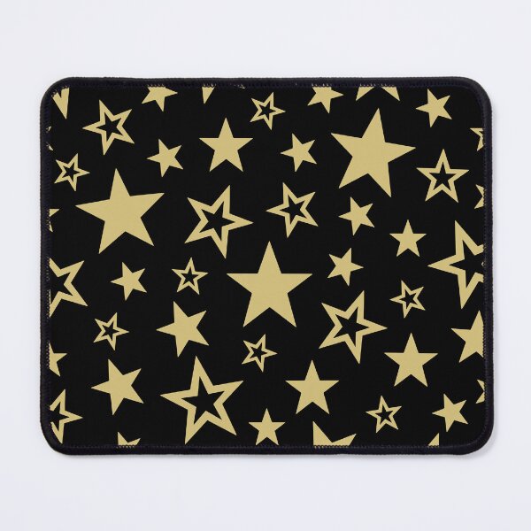 Item preview, Star Pattern Black and Gold designed and sold by tonymagnerart.