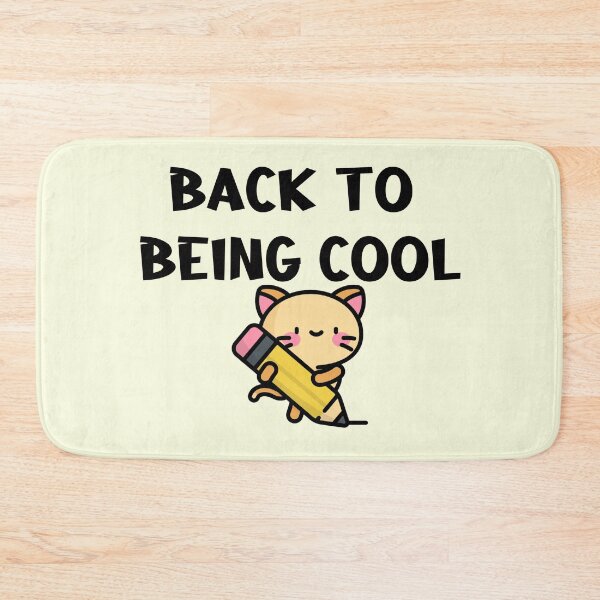 Item preview, Back To Being Cool Kitten - Back to  School designed and sold by mcxgr.