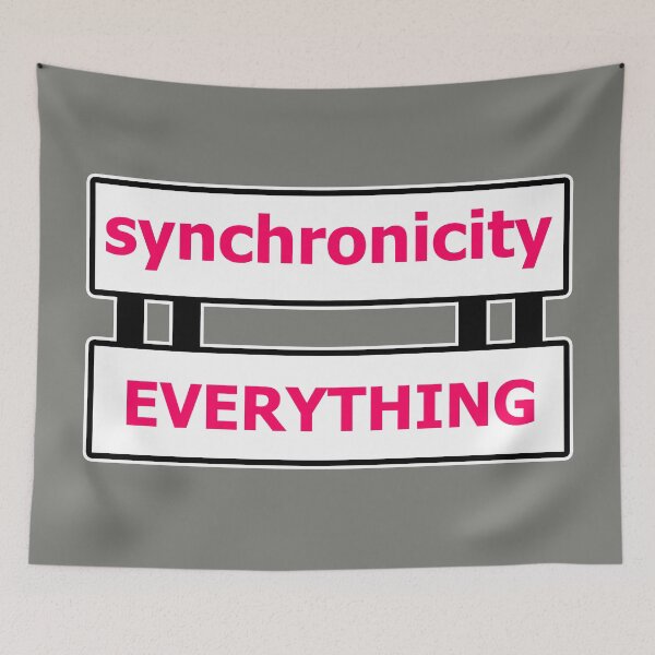 Item preview, Synchronicity Everything is Connected Jungian Psychology 1111 - Pink 2 of 4 designed and sold by Beachy.
