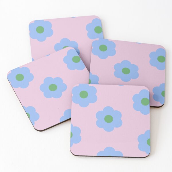Item preview, Blue and Green Flower Pattern  designed and sold by ArtbyHans.