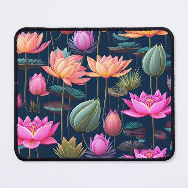 Item preview, Lotus pattern designed and sold by PrintSoulDesign.